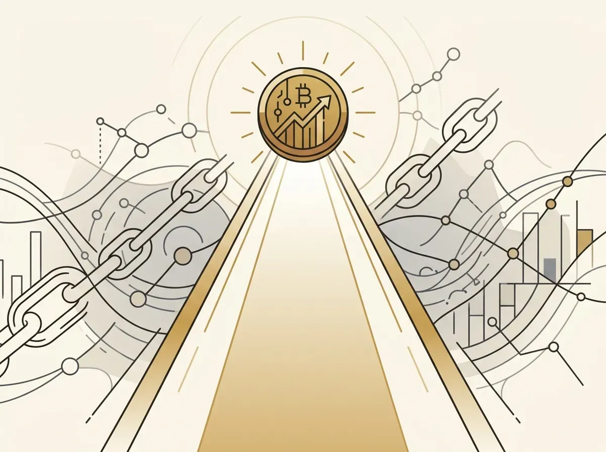 A clear, illuminated path leading to a financial asset, symbolizing transparent fee structure.