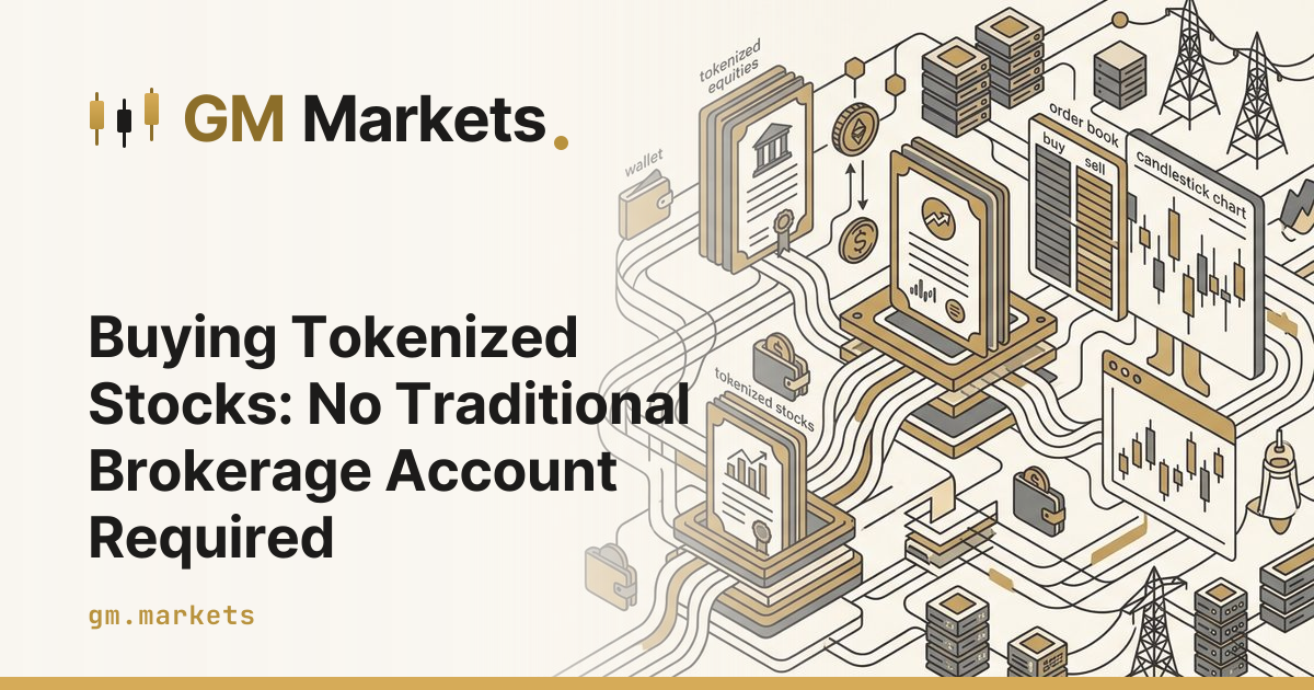 Buying Tokenized Stocks: No Traditional Brokerage Account Required