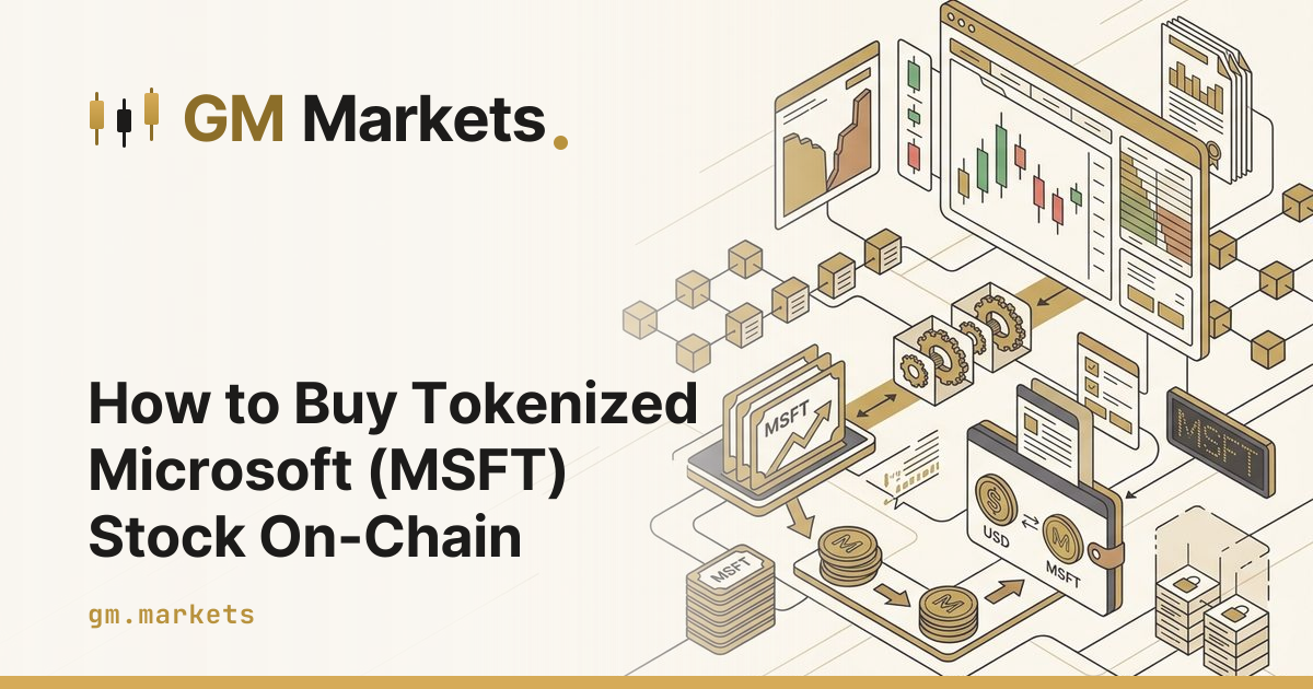 How to Buy Tokenized Microsoft (MSFT) Stock On-Chain