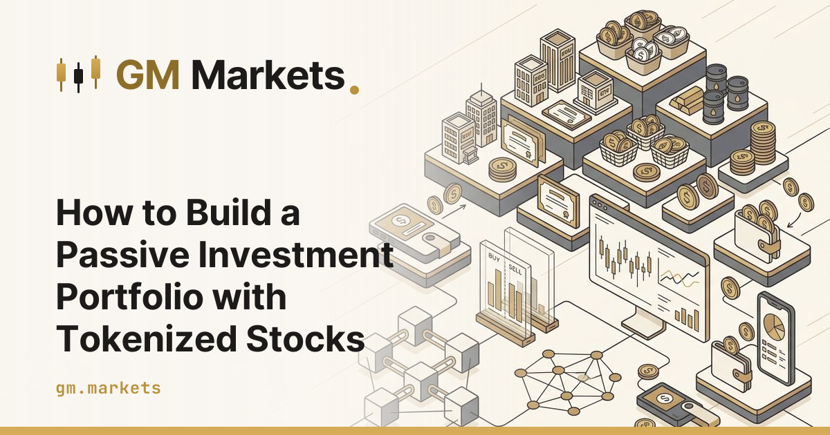 How to Build a Passive Investment Portfolio with Tokenized Stocks