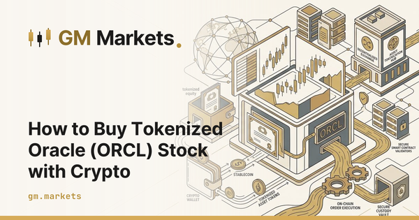 How to Buy Tokenized Oracle (ORCL) Stock with Crypto